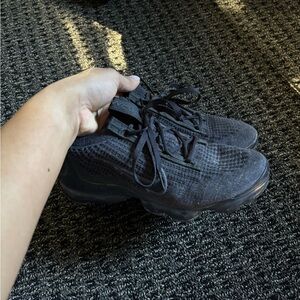 Women’s Nike VaporMax black with color sprinkle